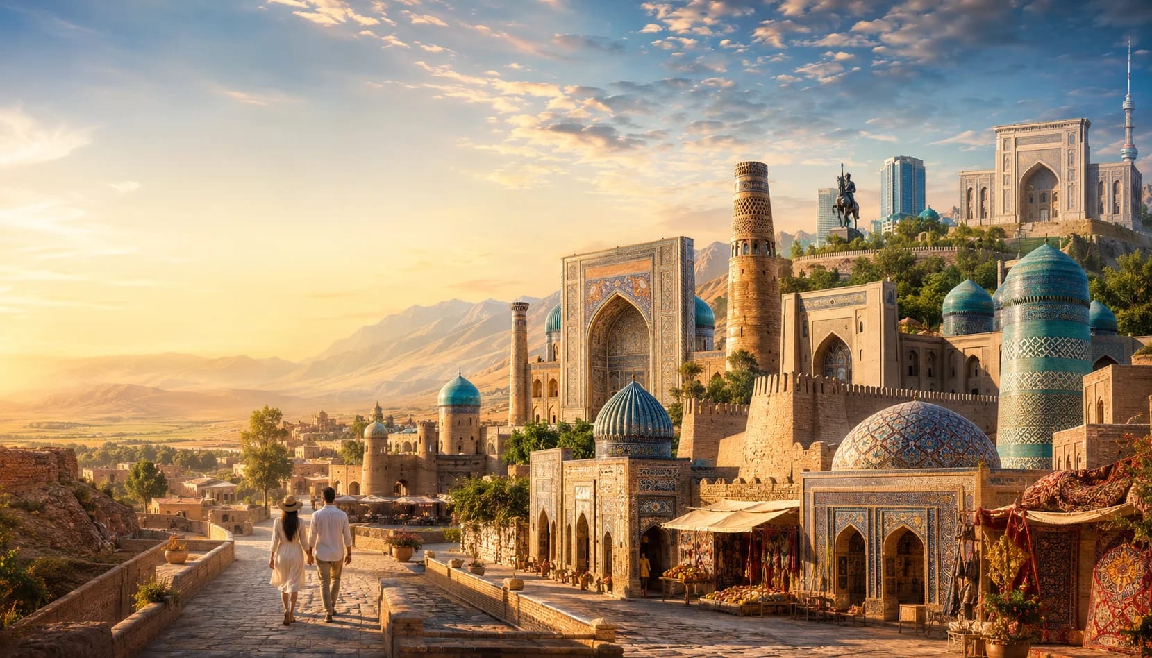 🇺🇿 Uzbekistan Grand Silk Road Tour 8 Days / 7 Nights