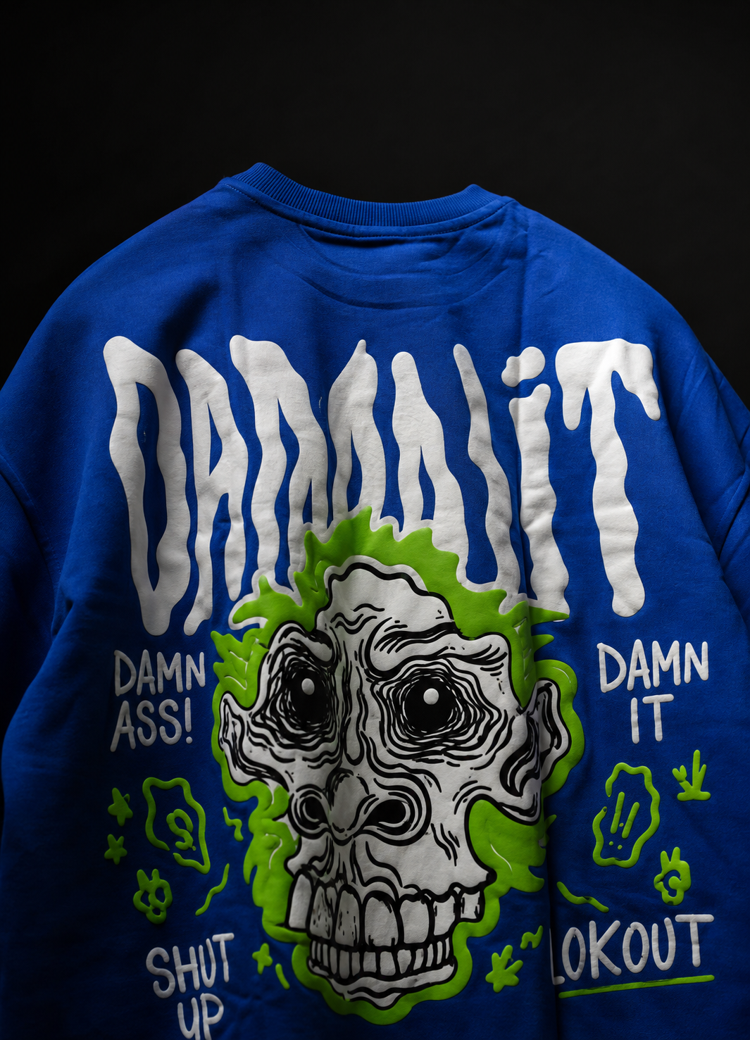 CHAOS – Royal Blue Oversized T-Shirt