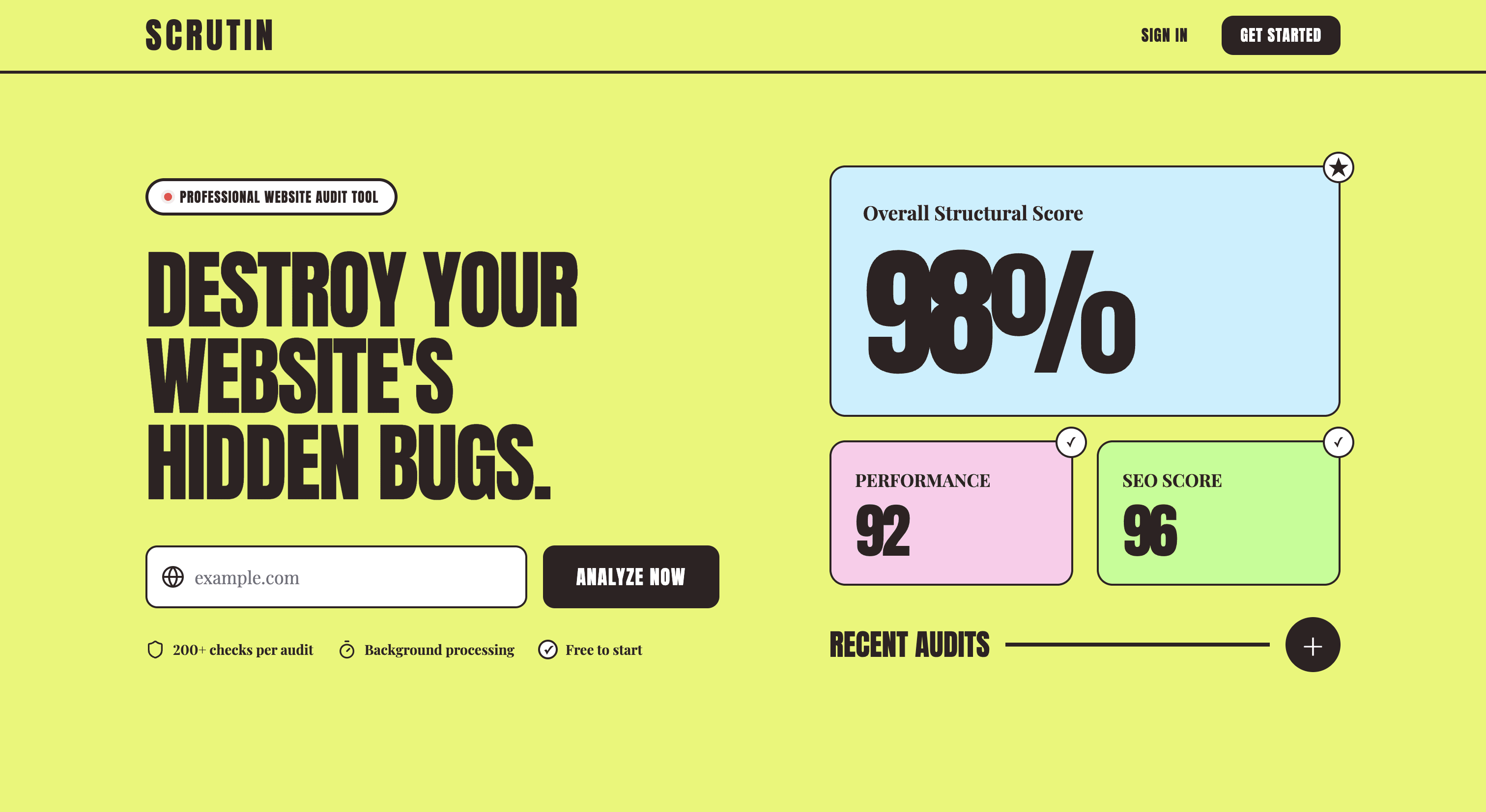SCRUTIN project preview
