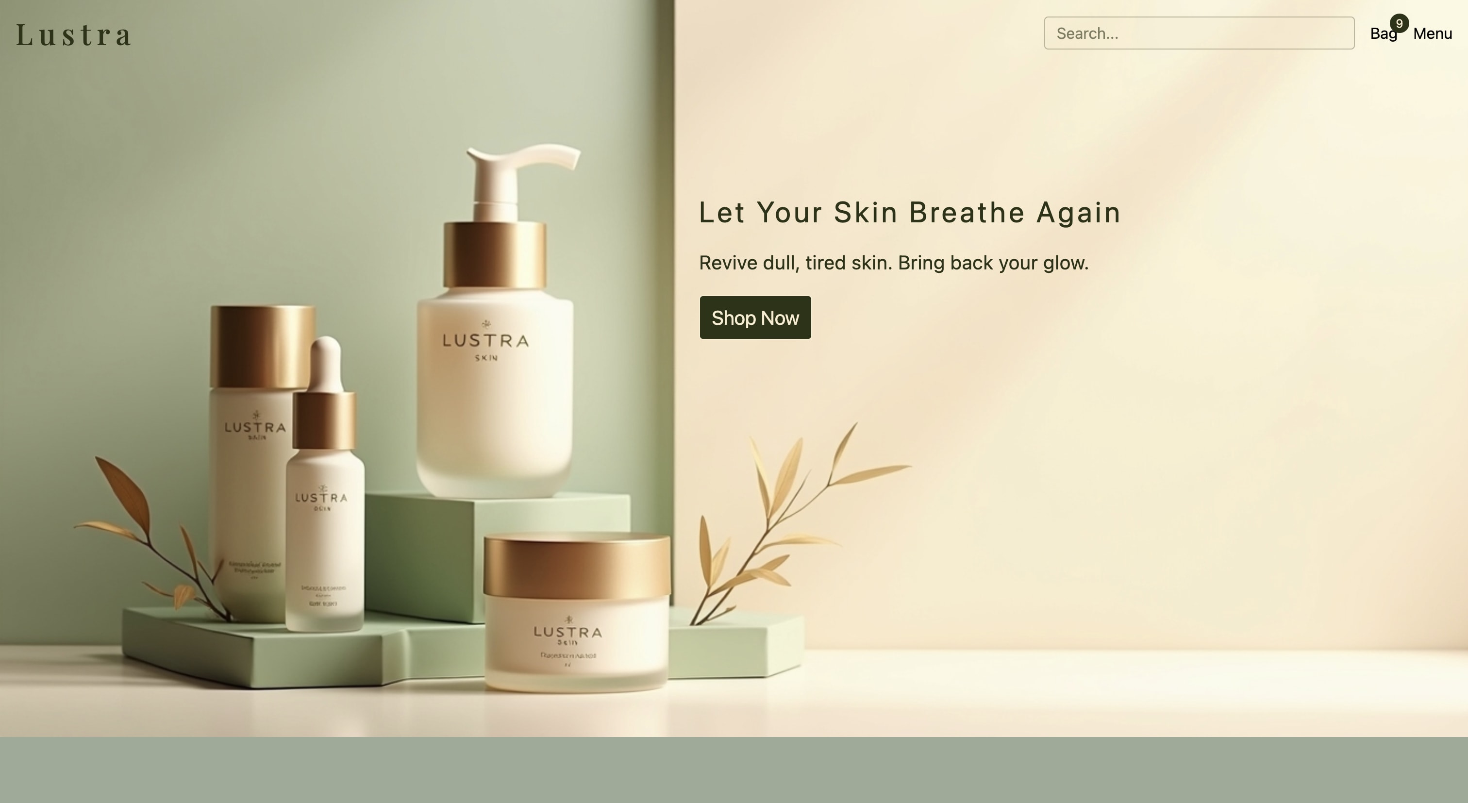 LUSTRA SKIN project preview