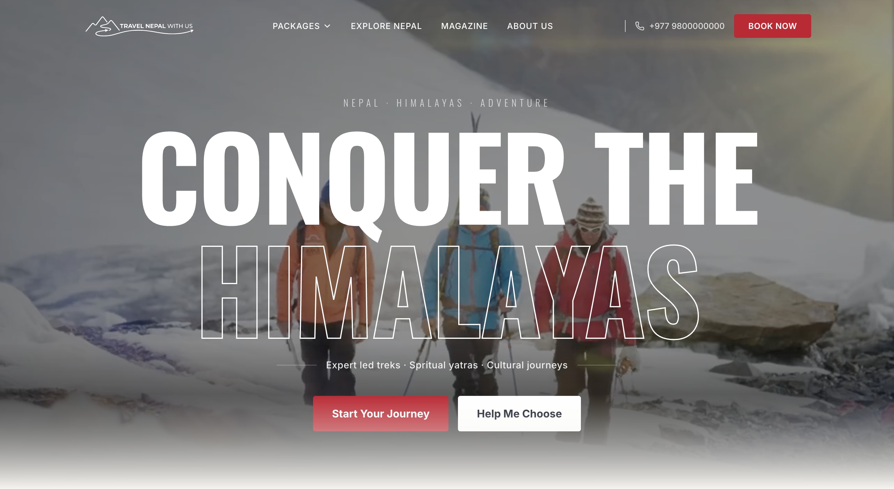 TRAVEL NEPAL WITH US project preview