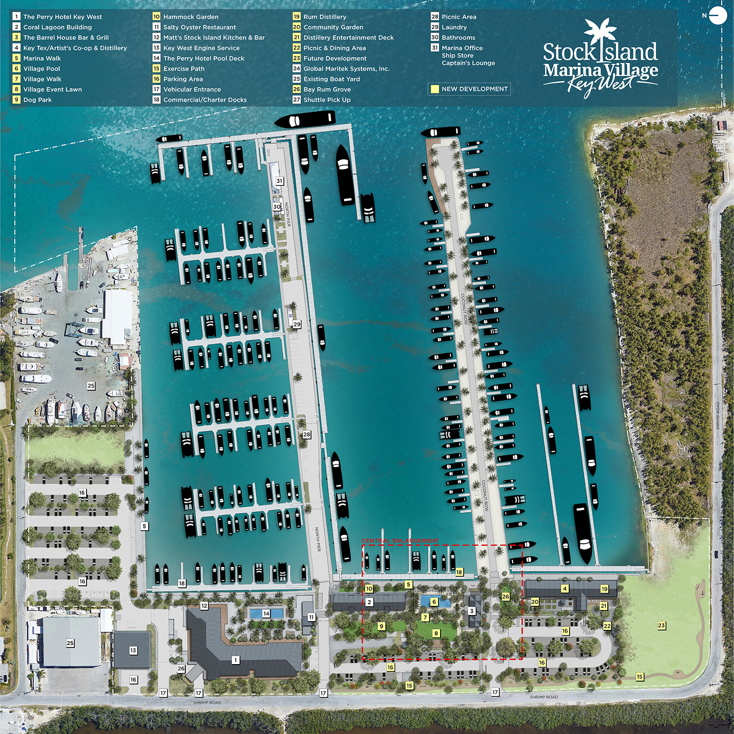 New Docks at Stock Island Marina Village New Docks at Stock Island Marina Village