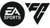 Logo de EA Sports F1, en noir et blanc avec le logo F1.