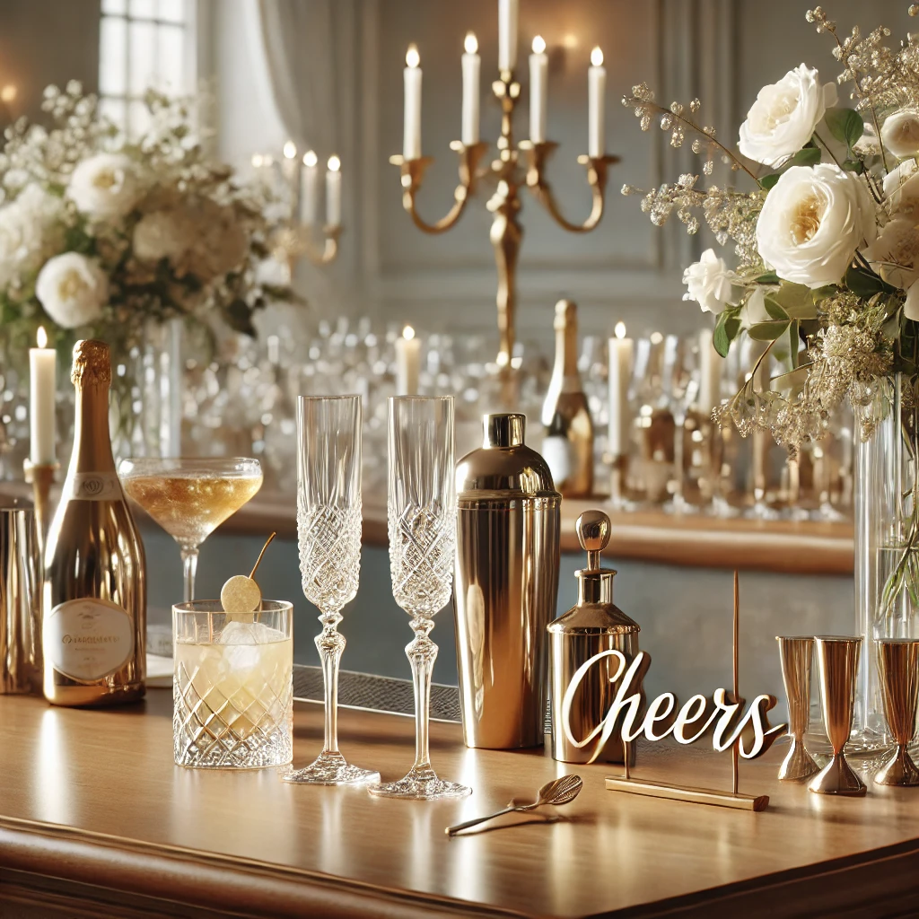 Crafting the Perfect Wedding Bar: Here Are 5 Must-Have Items