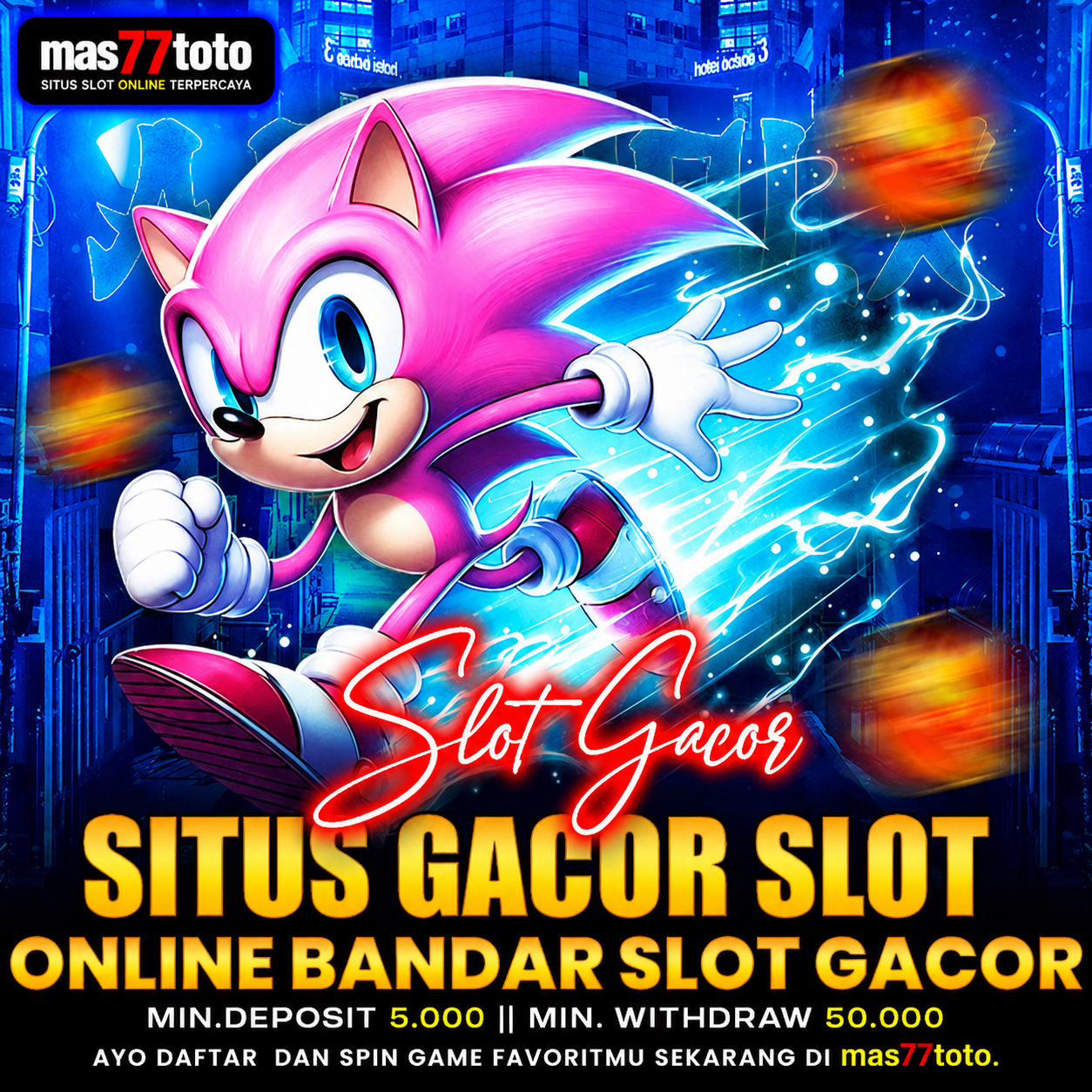 MAS77TOTO ❄️ Arena Bermain Situs Game Online Slot Gacor Malam Ini Deposit Receh 10K Dan Pola RTP Akurat 99% Cuan