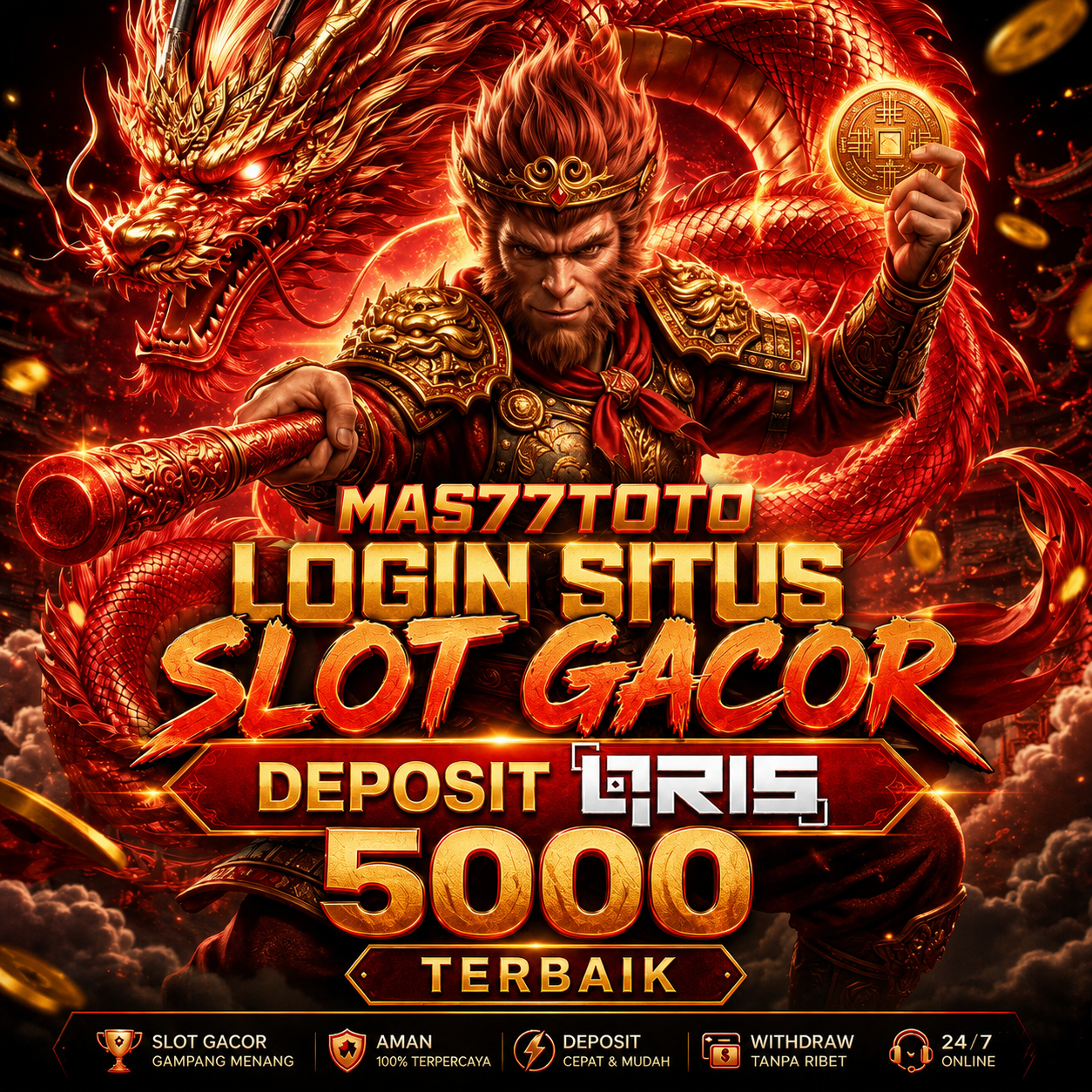 MAS77TOTO: Link Daftar Situs Gacor No#1 Se-Indonesia Dengan Tingkat Kemenangan Tinggi