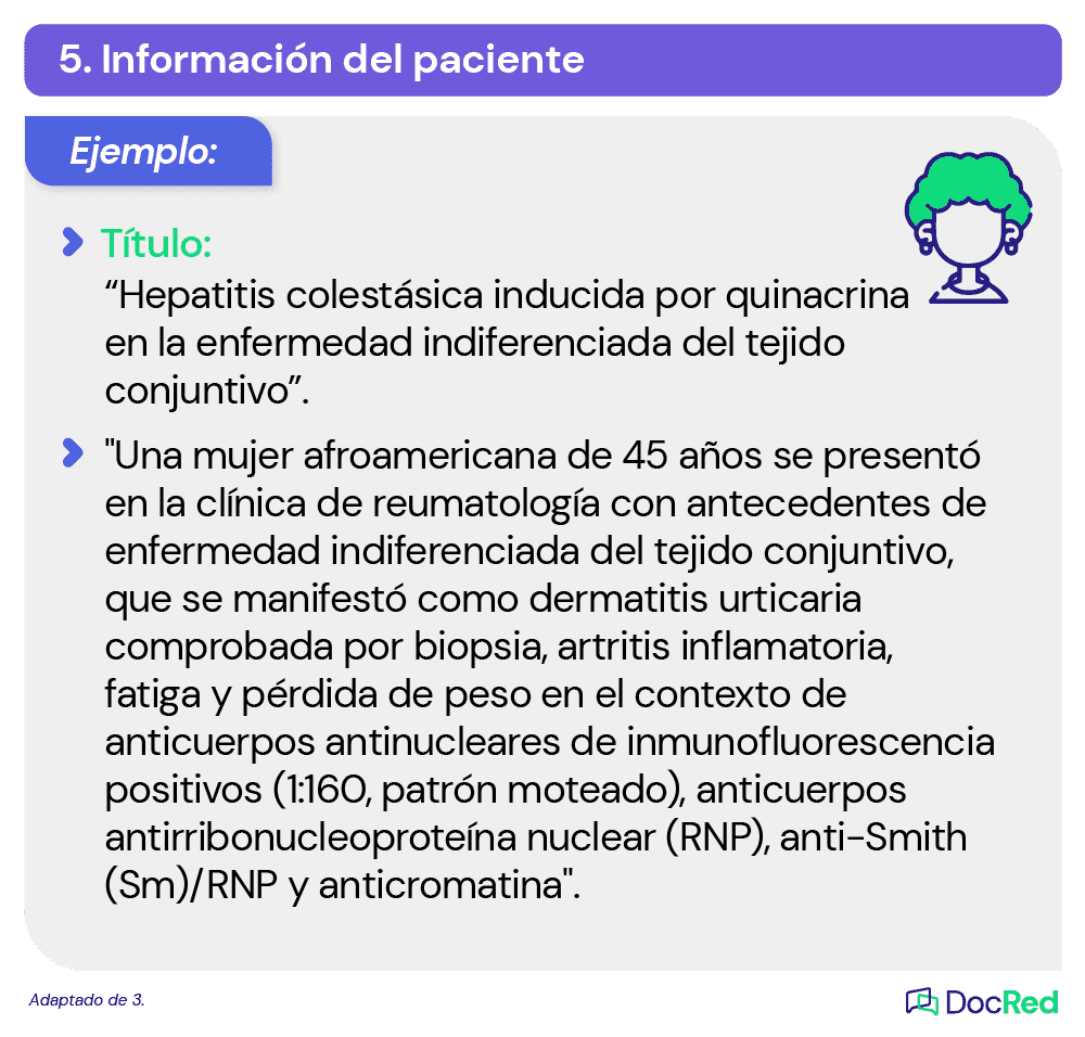 Guía para escribir un caso clínico