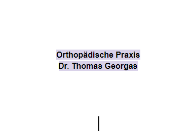 Dr. Thomas Georgas, Orthopäde und Unfallchirurg in Wuppertal