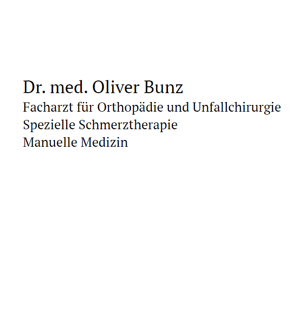 Orthopädische Praxis Dr. Oliver Bunz, Praxis in Ottobrunn