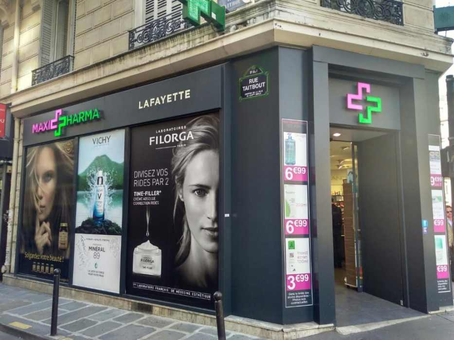 83 Bis Rue La Fayette 75009 Paris Pharmacie la Fayette, Pharmacie à Paris : Prenez rendez-vous en ligne