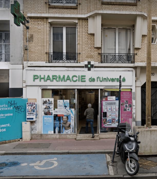 Pharmacie de L'Université, Pharmacie à AsnièressurSeine