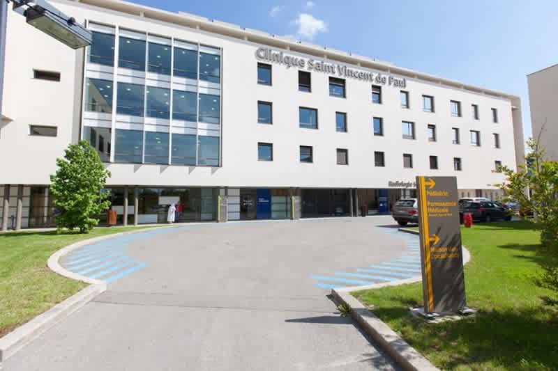 Clinique SaintVincent de Paul, Clinique privée à BourgoinJallieu
