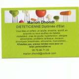 M. DHONDT, Diététicienne à Voulx