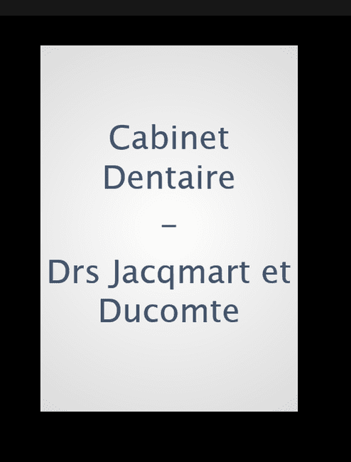 Cabinet Dentaire Des Docteurs Jacqmart Et Ducomte Cabinet Dentaire A La Salvetat Saint Gilles