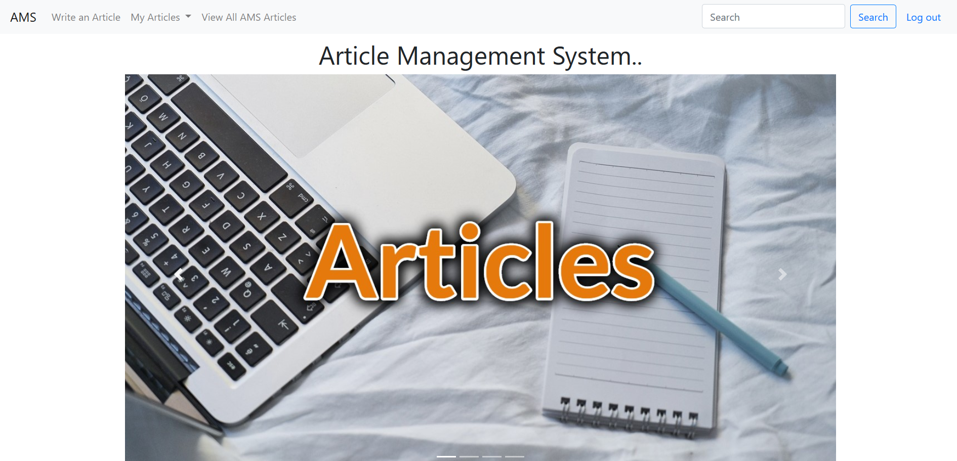 GitHub - Doctor-Vee/AMS: Article Management System