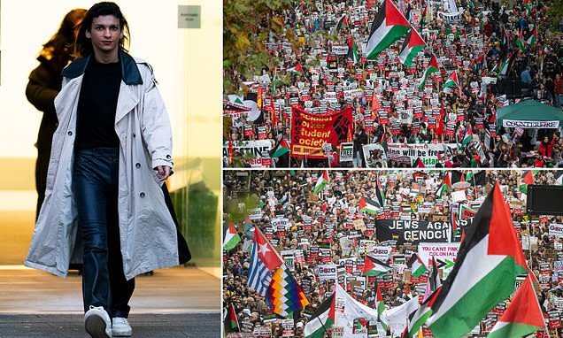 London: Woman Found Guilty for Anti-Israel Banner at Pro-Palestine Protest