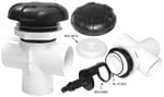 White Diverter Cap for Cal Spas & more 602-3610