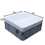 88" x 80" Cover Cap For Beachcomber Spas