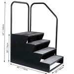 Premium Swim Spa Step With Rails