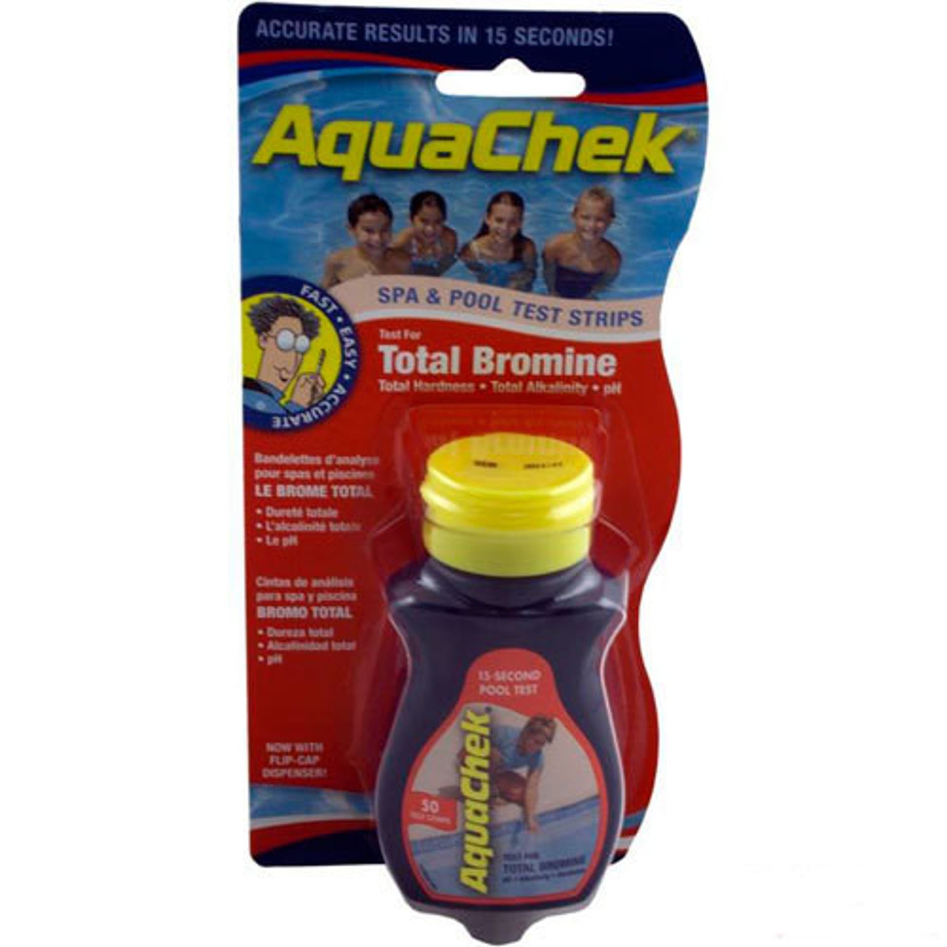 AquaChek Bromine Test Strips For Hot Tubs