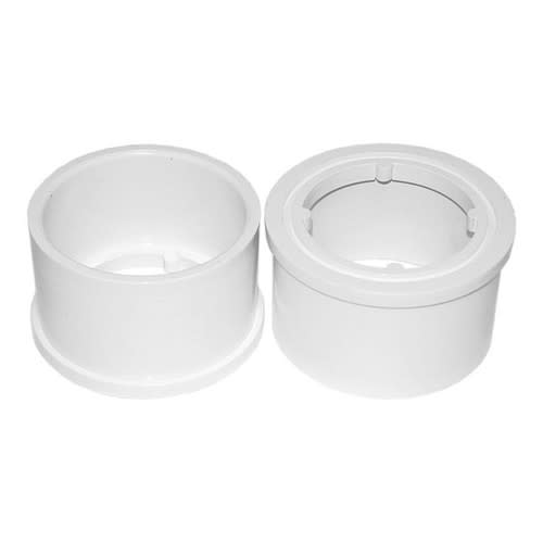PVC Tail Piece - 2-1/2" Flange x 2-1/2" Slip