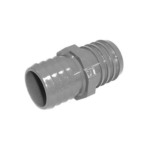 PVC Insert Fitting Coupling - 1-1/2" Barbed