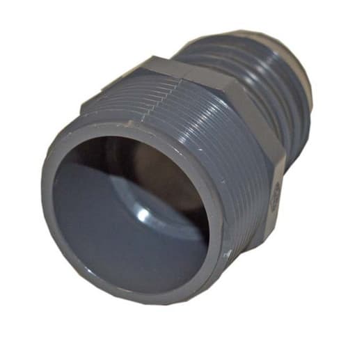 PVC Insert Fitting Male Adapter - 1-1/2" Barb x 1-1/2" MPT