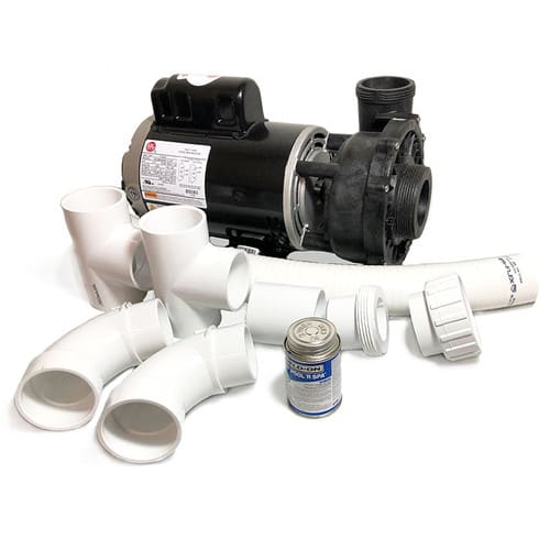 Waterway Plastics 3711621-1d Executive 56 Frame 4 Hp Swimming Hot Tub & Spa  Pump : Target