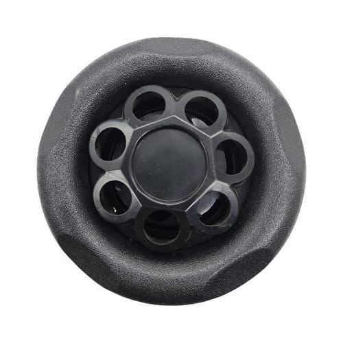 Waterway Threaded 5" Jet - Massage Black