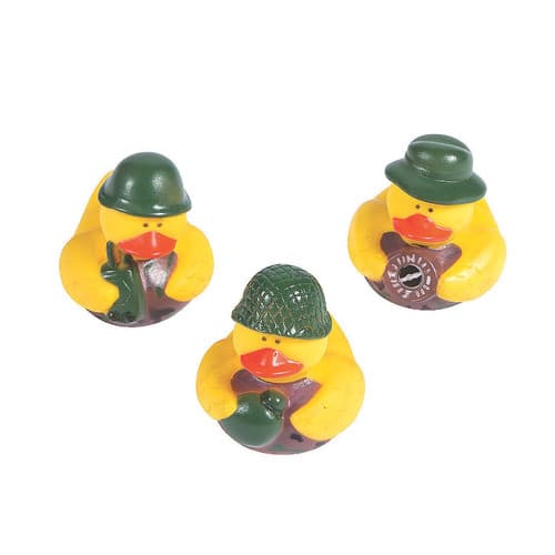 Army Mini Rubber Duck