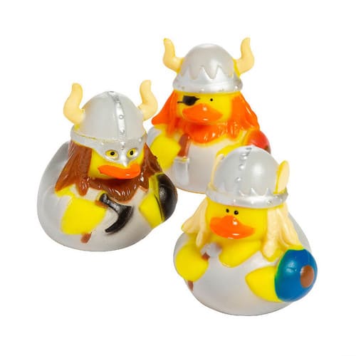 Viking Mini Rubber Duck