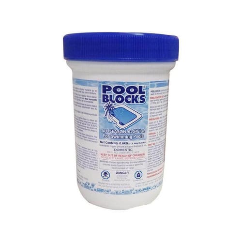 AlgaeFree Pool Blocks Algaecide Pucks 600g - 2 Pack AlgaeFree Pool Blocks Algaecide Pucks 600g - 2 Pack