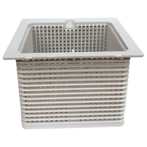 Waterway Square Filter Skimmer Basket - White