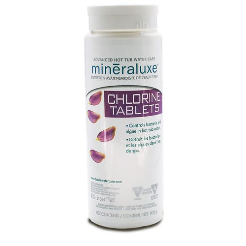 Mineraluxe Chlorine Tablets 800g