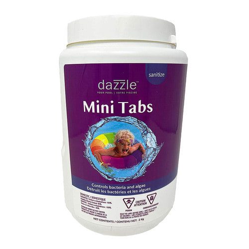 Dazzle Mini Chlorine Tablets - 2Kg