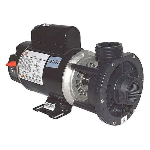 Waterway 1.5HP 2 Speed 48 Frame 230 Volt Pump 1.5" in-out, center discharge