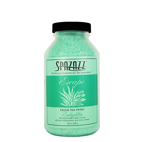 Green Tea Peony Spazazz Aromatherapy Crystals For Your Hot Tub