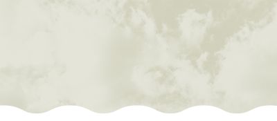 Cloudy background with wavy border.