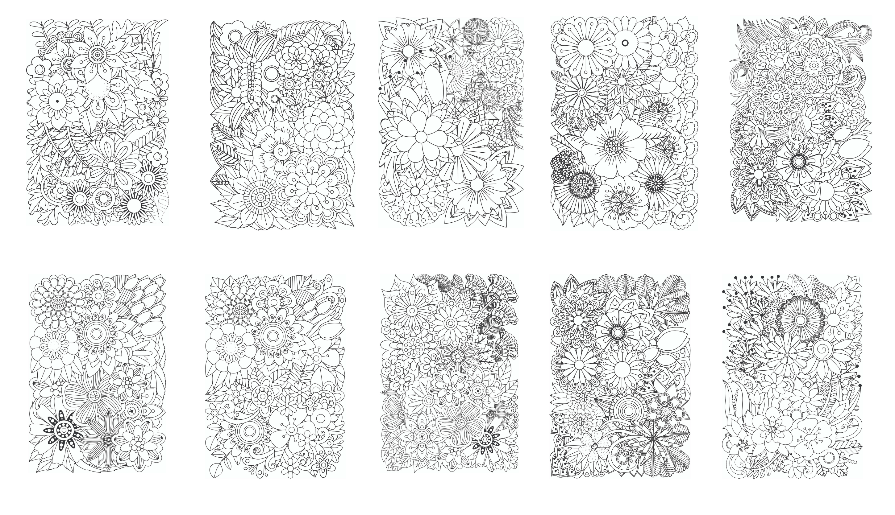 Flower Zentangle