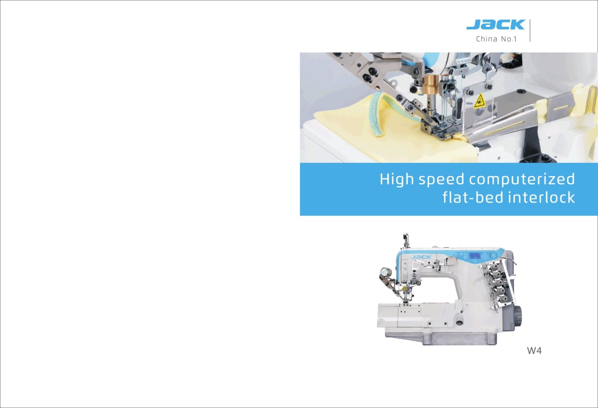 JACK W4 specification sheet page 1