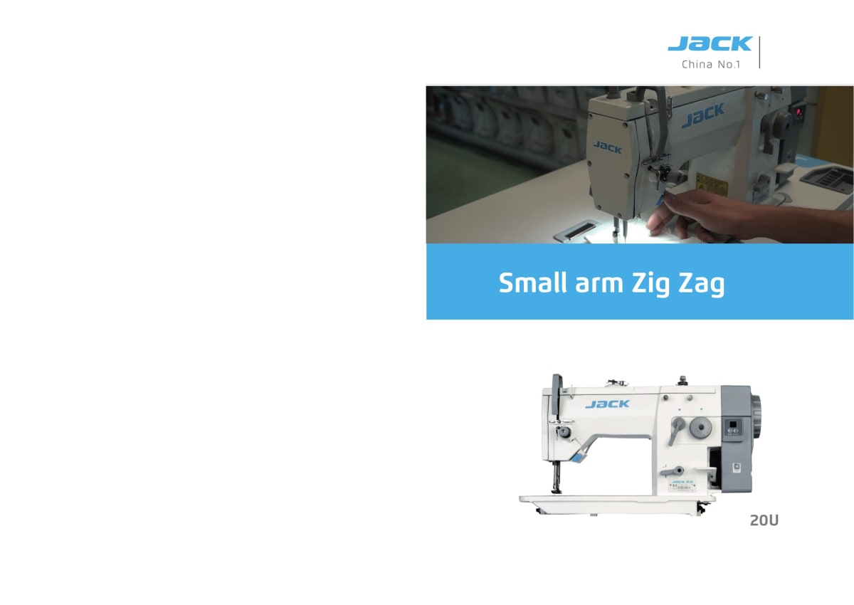 JACK 20U specification sheet page 1