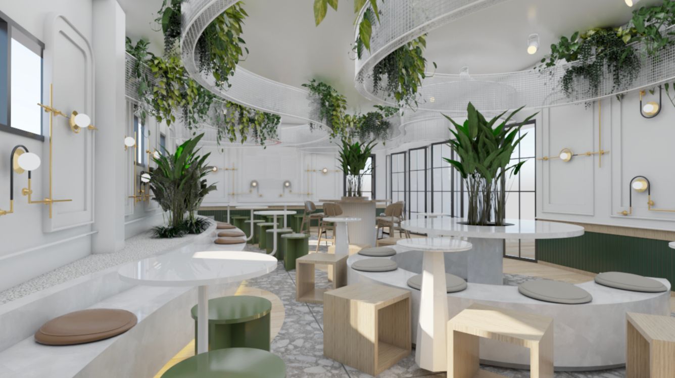 Confidential Cafe - Corporate Interior Design Project | SUA Interior ...