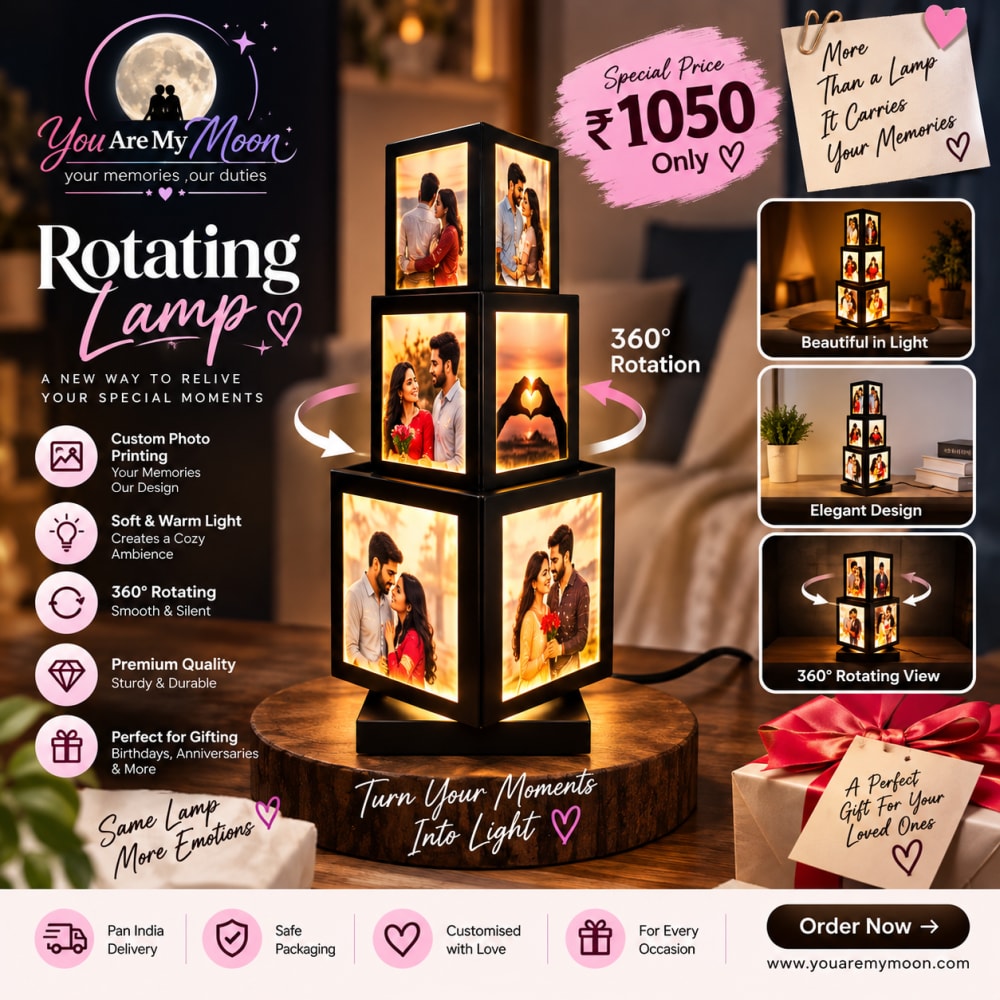 3-Tier Rotating Tower Lamp