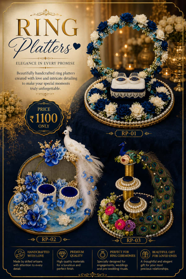 Handcrafted Ring Platters