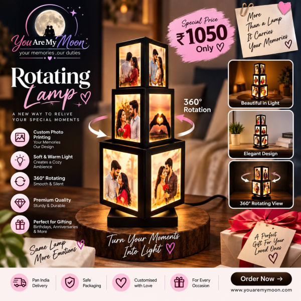 3-Tier Rotating Tower Lamp