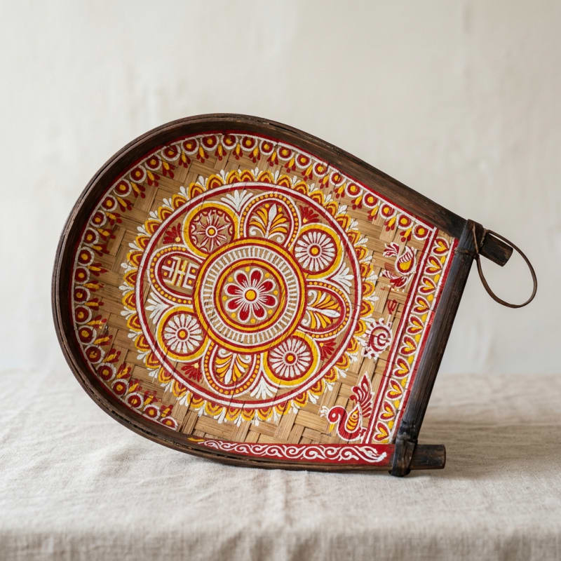 Artisan Handcrafting Traditional Bengali Kulo