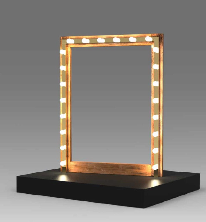 Profilino-Lichtleisten in der Frames-B&uuml;hne, Detail