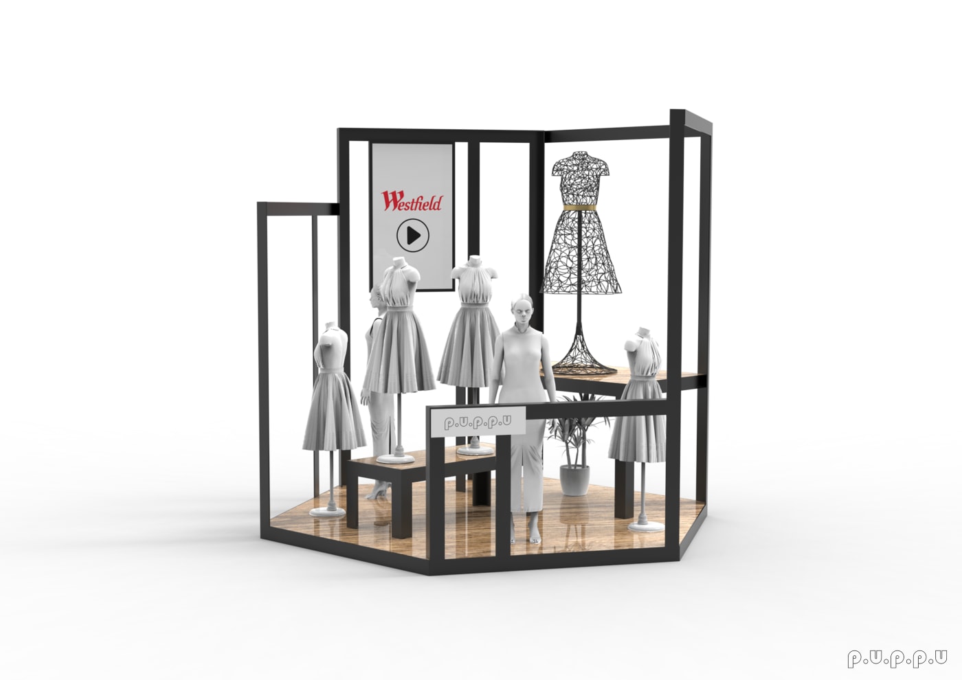 Digital Signage Screen als Add-on