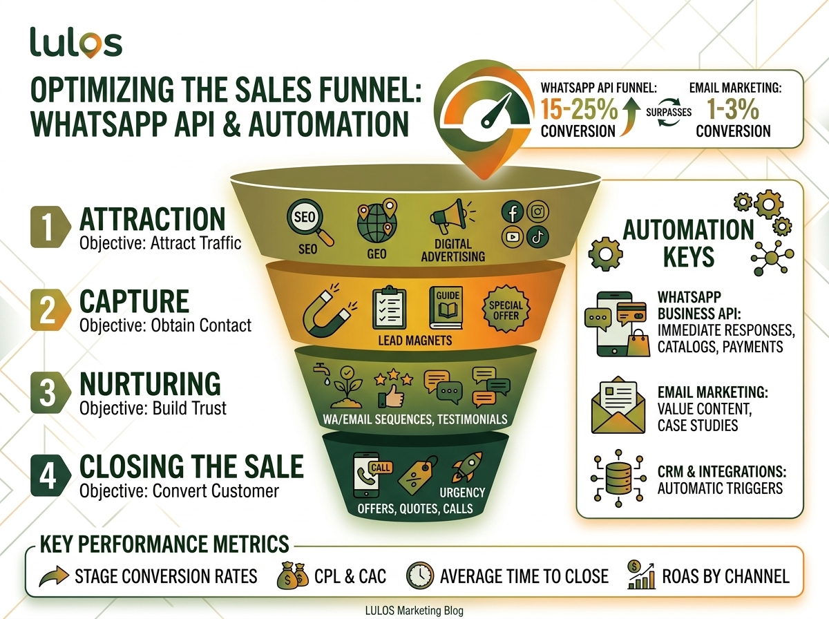 Cómo estructurar un funnel de ventas que convierte en 2026