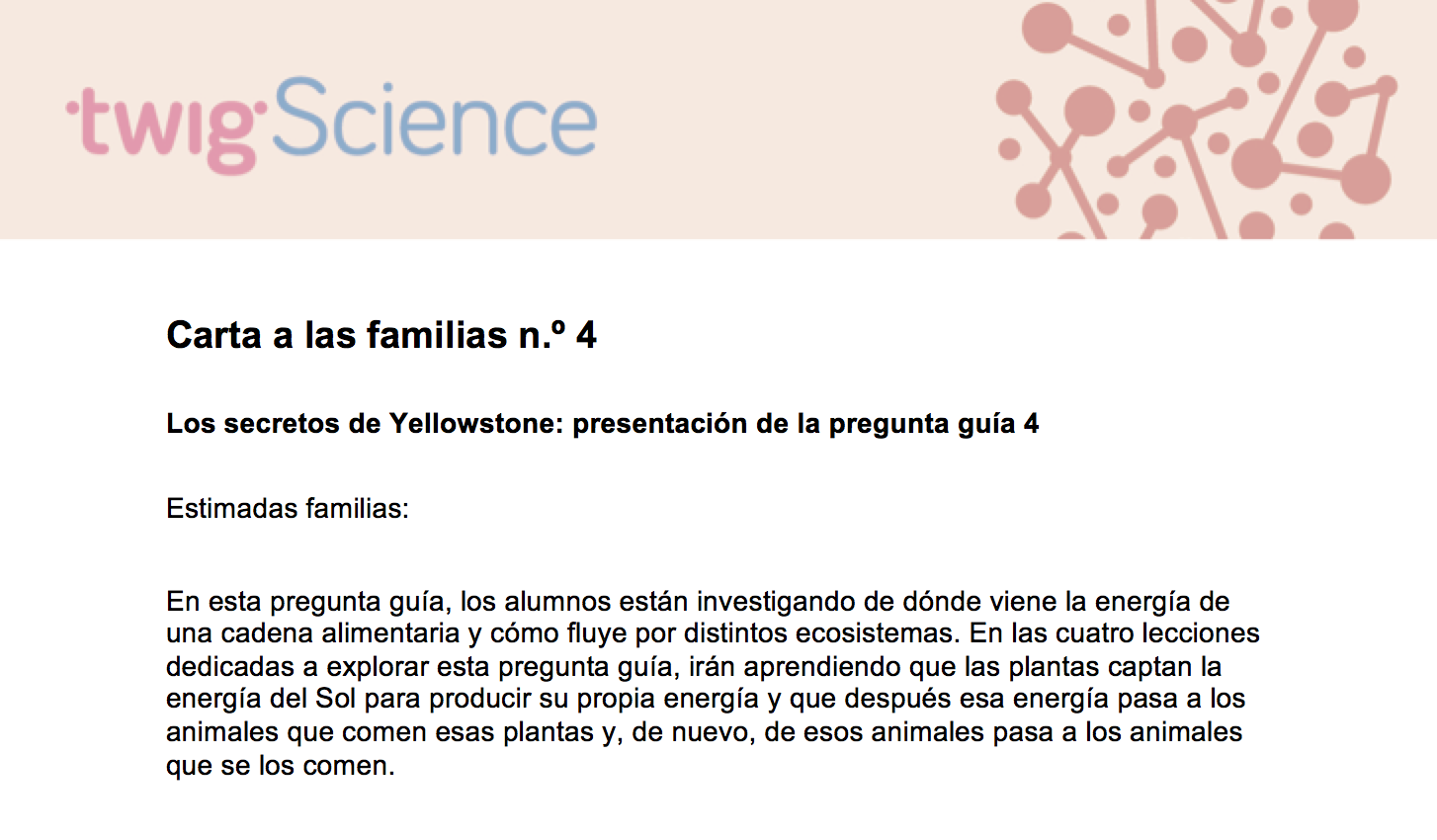 Carta a las familias 4